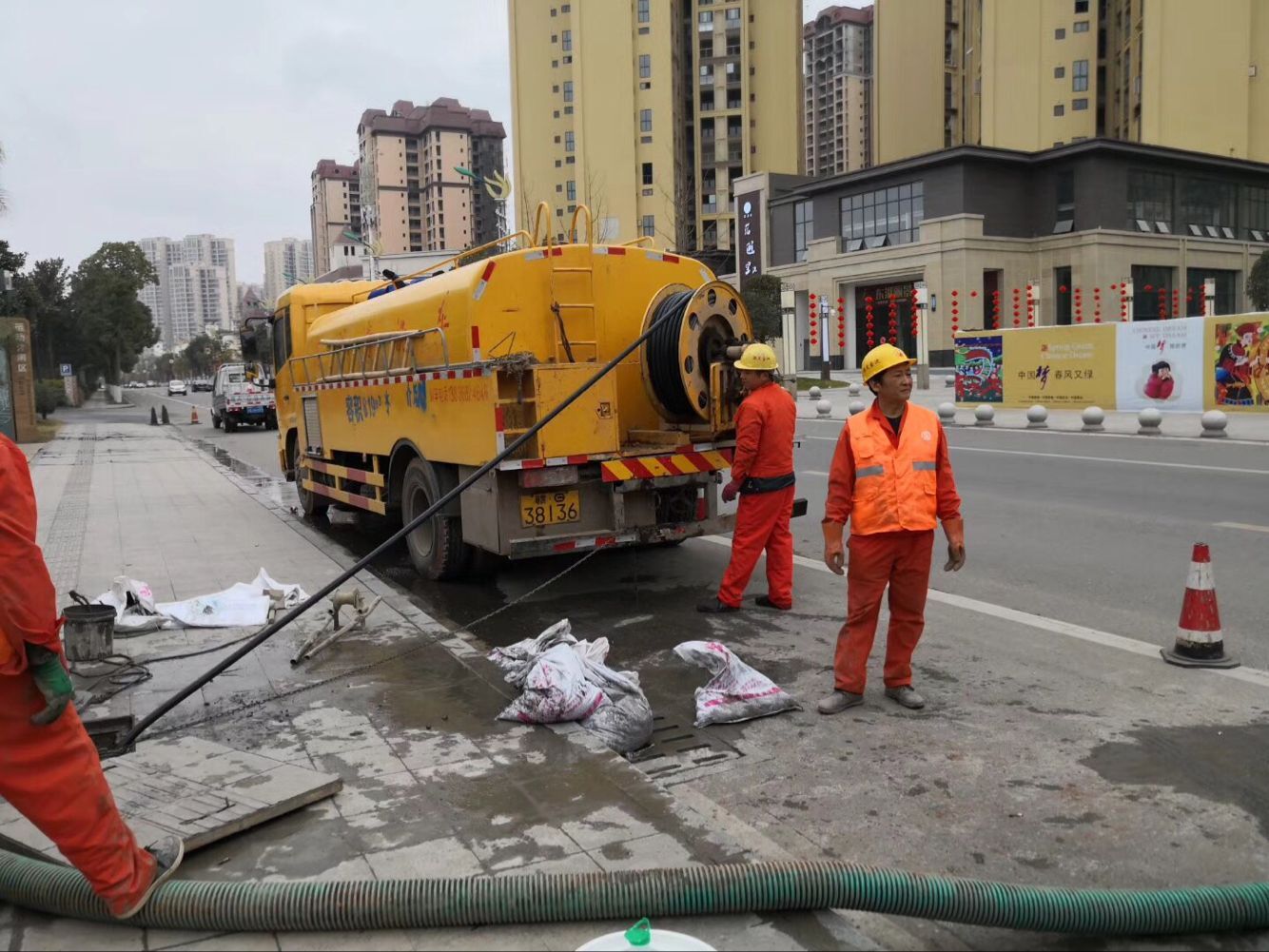 耿马排污管道清淤-管道清洗